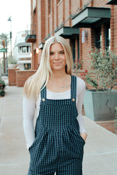 Daisy Picnic Date Overalls