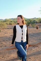 Honey Tied Sweater Vest