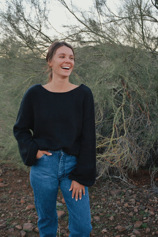 Meadow Breeze Bow Sweater