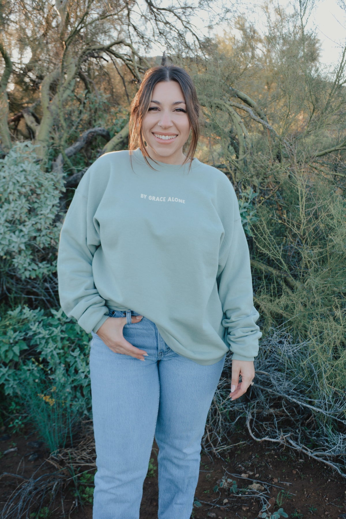 Rooted in Jesus Crewneck